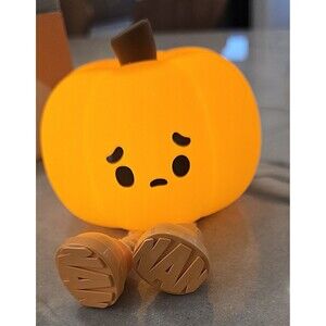 Touch Sensor Light Pumpkin Night Light 3D LED Dimmable Sleeping Night Light